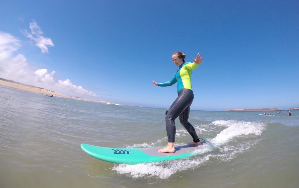 Surfing in Morocco