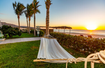 Relax in the hammocks